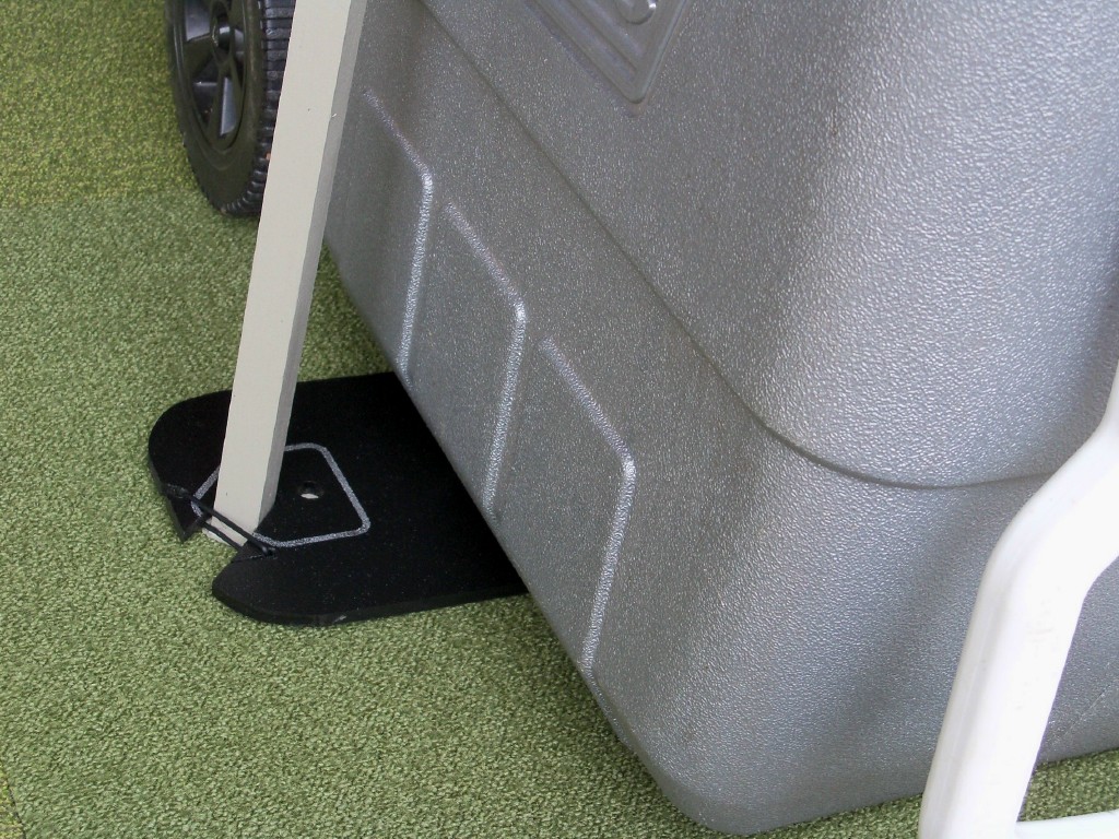 Tent Feet secure
