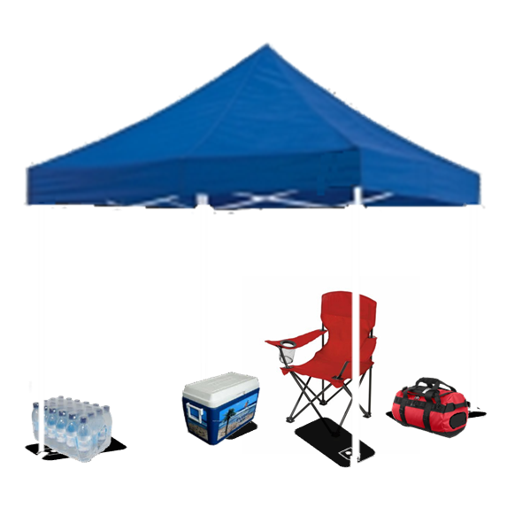 Tent Feet Secure